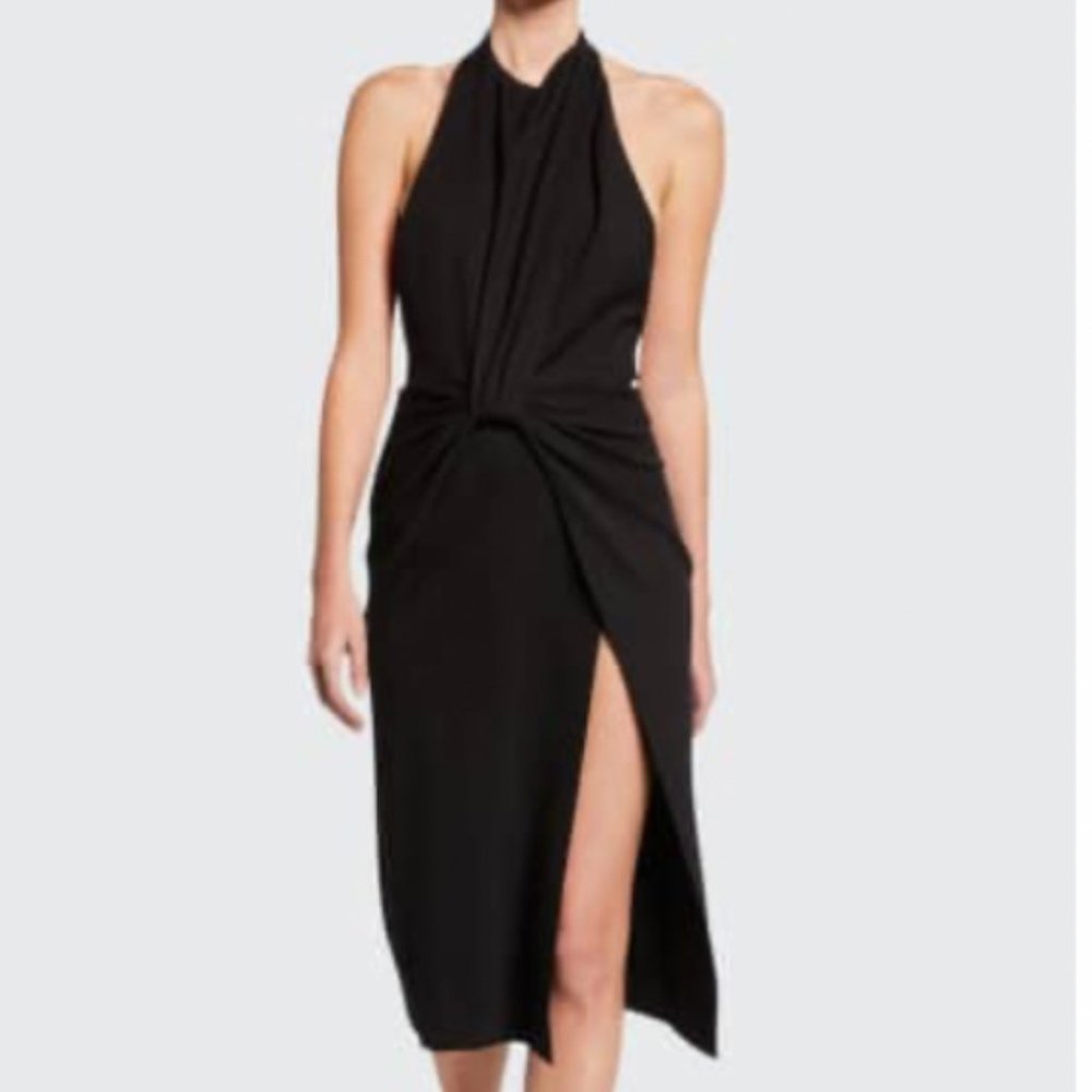TRE by Natalie Ratabesi - Twisted Halter-Neck Dress